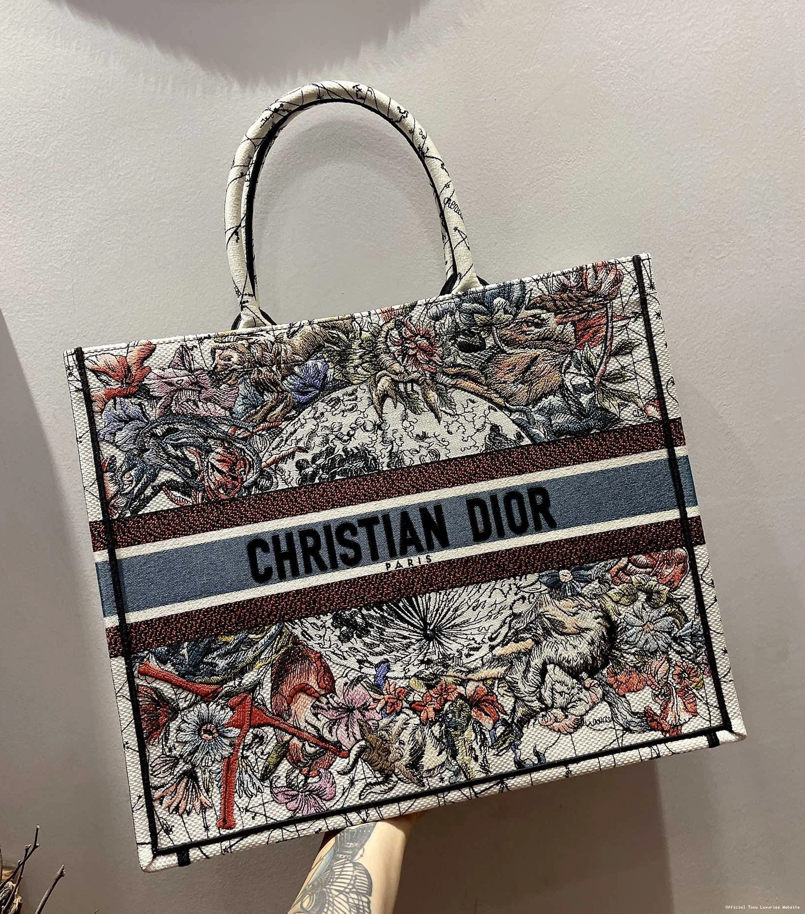Tony Luxuries Book diro Large Tote-42*35*18.5cm 0714